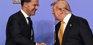 Rutte, Trump’a tek laf söylemedi