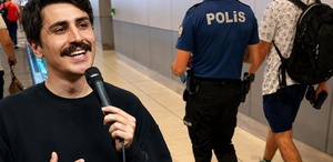 Tutuklanan komedyen Deniz Göktaş’ın “Ölü Deniz“ adlı stand-up gösterisinin videosuna erişim engeli