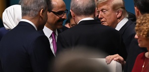 Trump doğrudan Erdoğan’ın yanına gitti İşte 4’lü mini zirvede konuşulanlar