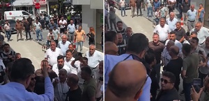 CHP Niğde İl Başkanlığı’nda yeni yönetim polis eşliğinde geldi, binaya sokulmadı