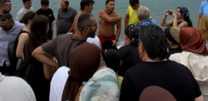 Denizde kaybolduğu sanılırken su yüzeyinde sırtüstü dinlenirken bulundu