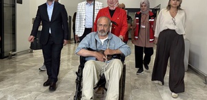 40 yıllık hasret sona erdi, Suudi Arabistan’da mahsur kalan Ali Baybaş vatana döndü