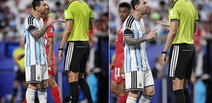 Messi, Portekizli hakeme ayar verdi: Benimle saygılı konuş
