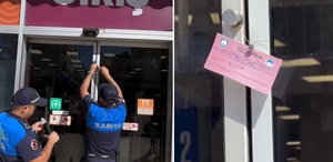 Dev market zincirine ikinci şok Aynı şube yeniden mühürlendi