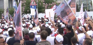 İBB çalışanlarından Saraçhane’de eylem