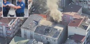 Annesinden para alamayınca evi ateşe verip kaçan kundakçı yakalandı