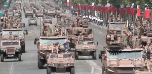 Fransız ordusundan Avengers’lı gövde gösterisi: Kıyamet mi geliyor