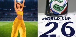 100 milyon dolarlık dev müzayede Shakira kostümü ve Messi forması satışta