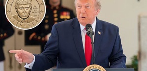 ABD’nin bağımsızlığının 250’nci yılına özel üzerinde Trump’ın yer aldığı altın para basılacak