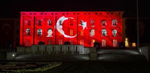 TBMM’de 15 Temmuz’a özel mapping gösterisi