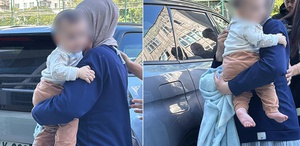 Kucağındaki 7 aylık bebeği bile kullandı Çantasından çıkan şoke etti