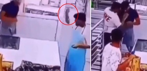 Dehşet anları kamerada Fırlattığı bıçak arkadaşını hayattan kopardı