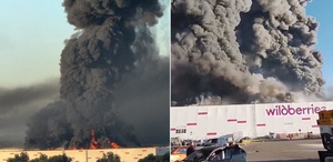Rusya’nın e-ticaret devi vuruldu Çok sayıda ölü var, büyük yangın çıktı