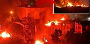 Rusya başkent Kiev’i 41 füze ve 125 İHA ile vurdu
