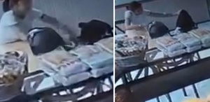Fırında ’pes’ dedirten hırsızlık: Çayına şeker attı, şekerliği çantasına sakladı