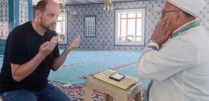 Türk kültüründen etkilenen Alman damat Müslüman oldu