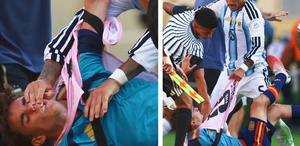 Yenilgiyi hazmedemeyip futbolculara saldıran Paredes’e dev ceza