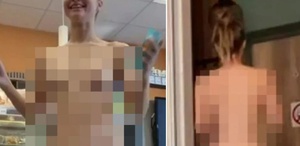 Çıplak sokak şovunun bedeli ağır oldu Viral fenomene hapis şoku