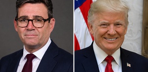 Trump- Burnham zirvesinin perde arkası ortaya çıktı, ABD uçakları İngiltere’den havalandı