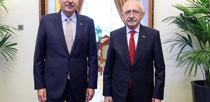 TBMM Başkanı Numan Kurtulmuş, Kılıçdaroğlu ile görüştü