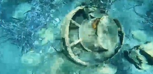 Muğla’da denizin dibindeki mayın imha edildi