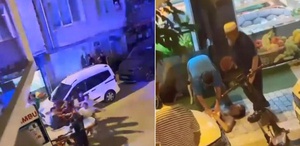 Küçükçekmece’de hamile eşine tatlı almaya çıkan adama bıçaklı saldırı