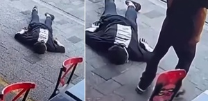 Kalbi durup yere yığılan gencin parasını çalan vicdansız tutuklandı