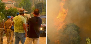 Muğla’nın Fethiye ilçesinde orman yangını Tahliyeler başladı