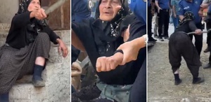 Kütahya’da tahliye gerginliği 84 yaşındaki kadın ve oğlu ekiplere direndi