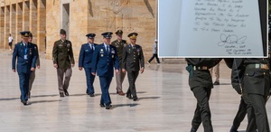 ABD Genelkurmay Başkanı’ndan Anıtkabir ziyareti İşte Özel Defter’e yazdığı not