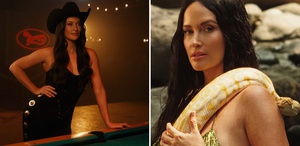 Ünlü şarkıcı Kacey Musgraves yağmur ormanında soyundu