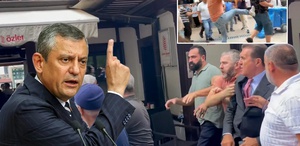 Özgür Özel’in cuma çıkışında ortalık karıştı Sarıgül araya girince arbede çıktı