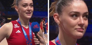 Maç sırasında gözleri dolan Zehra Güneş bunun sebebini açıkladı