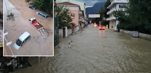 Temmuz sıcağında bir ilimizi sel vurdu: İlçe merkezi su altında kaldı