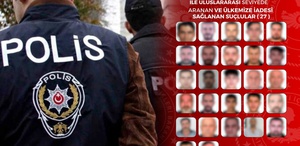 Kırmızı bültenle aranan 65 şüpheli Türkiye’ye getirildi