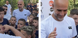 Pep Guardiola’dan Filistinli çocuklara anlamlı destek