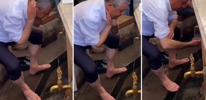 Özgür Özel’in abdest görüntüsü büyük tartışma yarattı