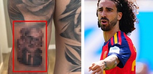 Cucurella sözünü tuttu İşte tüm dünyanın merakla beklediği o dövme