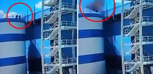 Kırklareli’nde fabrikadaki patlama anı güvenlik kamerasına yansıdı