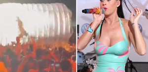 Katy Perry’ye konserde “yanlış yön“ sürprizi