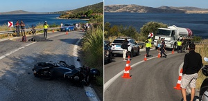 Erdek’te motosiklet kazası: Genç kız hayatını kaybetti