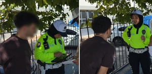 Ehliyetini aldığı gün hayatının şokunu yaşadı