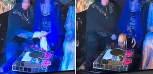 Annenin kızına müdahalesi kına gecesine damga vurdu
