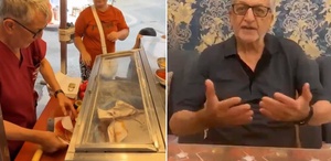 Özür diledi ama kurtulamadı Zabıta tezgâhını kaldırdı