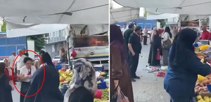 Pazarda ’seçmece’ tartışması kanlı bitti: Esnaf, kadının kafasını kırdı