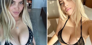Wanda Nara’nın filtresiz gerçek hali olay
