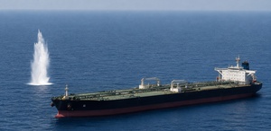 Umman açıklarında seyreden tankerin yakınında şüpheli patlama