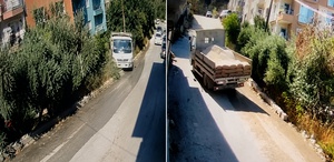 Kum yüklü kamyon faciası: 10 çocuk annesi hayatını kaybetti