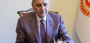 TBMM Başkanı Numan Kurtulmuş, çerçeve yasa teklifini imzaladı