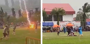 Tayland’da maç sırasında sahaya yıldırım düştü: 1 ölü, 9 yaralı